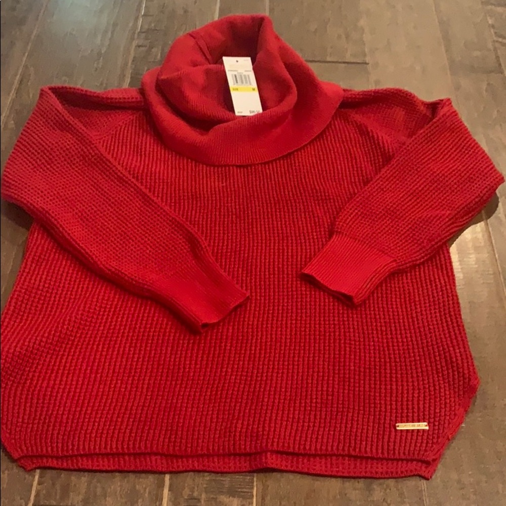 Michael Kors red sweater